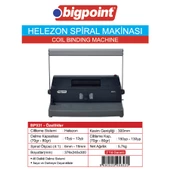 Bigpoint Plastik Helezon Spiral Makinesi 13 Yaprak - 2