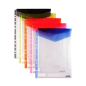 Bigpoint 11 Delikli Dik Cırtlı Dosya A4 Turuncu 12'li Poşet - 2