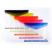 Bigpoint 11 Delikli Yan Cırtlı Dosya A4 Mavi 12'li Poşet - 2