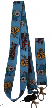 Adventure Time Yaka Kartı İpi ve Anahtarlık - 1