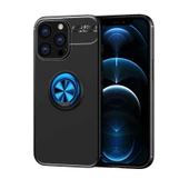 Apple iPhone 14 Pro Max Kılıf Zore Ravel Yüzüklü Silikon Kılıf thumbnail 4