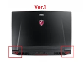 MSI GT72VR7RD Lcd Cover Kapak Siyah V1 - 1