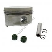 Hsgl Motorsiklet Cg 125 15 perno 56.5mm Silver Silindir Atg Sekman Conta Takımı Piston 51015 - 4