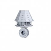 Kayıtes Mrad 315 Dıştan Motorlu Çatı Tipi Yatay Atışlı Radyal 310mm Fan 1930 m3/h Yerli Üretim Monofaze Havalandırma Fanı AGMair Agm - 1