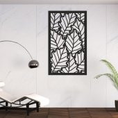 Balp Lazer Kesim MDF Tablo Yapraklar Figürlü Dekoratif Otantik Tablo Yaprak Tablo 27cm 46cm - 1