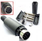 8 Pin Mini Din Ses Sistemi Kablosu 2 Metre - 2