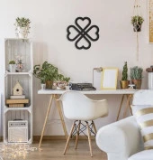 Balp Metal Lazer Kesim Metal Tablo Kalpli Özel Figürlü Dekoratif Duvar Süsü Otantik Tablo 40cm 40cm - 1