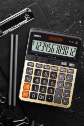 Daxi Dx-7100 Işlem Kontrollü Büyük Boy Hesap Makinesi 12 Haneli - 2