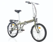 Corelli Just 1.0 20 Jant 8 Vites Katlanabilir Bisiklet gri kahve - 2