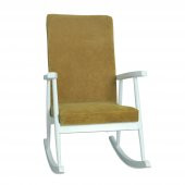 Asedia Trend Lake Hardal Döşemeli Sallanan Sandalye Dinlenme Emzirme Baba Tv Okuma Koltuğu Berjer thumbnail 1