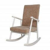 Asedia Trend Lake Bej Sallanan Sandalye Dinlenme Emzirme Baba Tv Okuma Koltuğu Berjer thumbnail 1