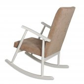 Asedia Trend Lake Bej Sallanan Sandalye Dinlenme Emzirme Baba Tv Okuma Koltuğu Berjer thumbnail 2