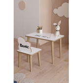 Çocuk Masa Sandalye Aktivite Montessori Takımı - 1