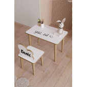 Çocuk Masa Sandalye Aktivite Montessori Takımı - 2