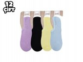 Pola 2125 Likralı Bayan Bambu Sneaker Çorap 12li - 2