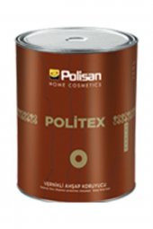 Polisan Politex Lüx Vernik Ahşap Koruyucu Açık Meşe 0''75 Lt - 1