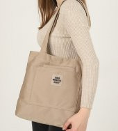 3 Bölmeli Kol ve Omuz Çantası 35x35Cm thumbnail 2