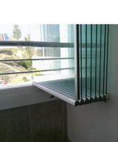 Cam Balkon Fitili Büyük H Alüminyum Fitil 1,5 mt. (8mmCam İçin) - 1