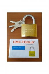 Cmc Sarı Asma Kilit 3 Anahtarlı 50 Mm - 2