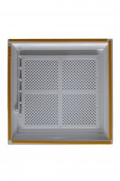 Plastik Menfez 45x45 Yapışkan Bantlı Beyaz - 3