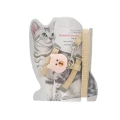 Kedİ Küçük Irk Köpek Göğüs Tasması Uzatmalı Ayıcık Desenli - 3
