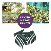 ZEYTİN HASAT PAKETİ 4X6 ZEYTİN SERGİSİ, 10 ADET ZEYTİN TIRMIĞI, ZEYTİN TOPLAMA EKİPMANLARI - 1