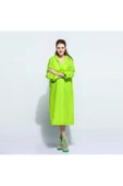 Eva Trend Unisex Siyah Yağmurlık  Yeşil Standart - 2