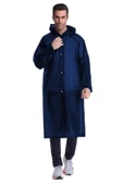 Eva Trend Unisex Siyah Yağmurlık  Lacivert Standart - 3