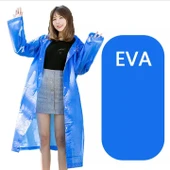 Eva Trend Unisex Siyah Yağmurlık  Beyaz Standart - 10
