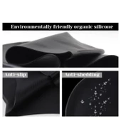 Siyah Silikon Renkli Bone Düzrenk Slikon Bone  Siyah Standart thumbnail 6