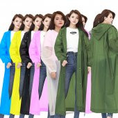 Raıncoat Yağmurluk - Siyah  Haki Tek Ebat - 3