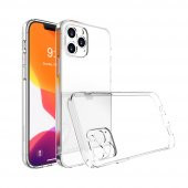 FitCase iPhone 14 Pro Max Kılıf Kamera Korumalı Silikon Şeffaf Arka Kapak - 2