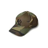 Lacivert New York Yankees Baskılı Şapka  Petrol Mavisi Tek Ebat - 2