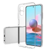 FitCase Oppo Reno7 Lite 5G Kılıf Kamera Korumalı Silikon Şeffaf Arka Kapak - 1
