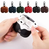 FitCase Apple AirPods 3 Uyumlu Kılıf Borsa Kapaklı Askılı - 2