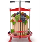 Fenglin HB 5G WB Ahşap Meyve Sıkma Presi 18 Lt - 1