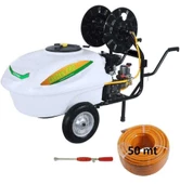 Gardenpro Benzinli Basınçlı İlaçlama Makinası 200 Lt + 50 mt İlaçlama Hortumu - 1