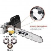 Otomatik Yağlamalı Avuç Taşlama Zincirli Testere Aparatı 10-14-16 mm - 1