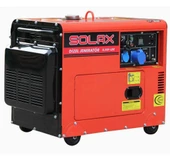 Solax 8.5GF-LDE Marşlı Kabinli Monofaze Dizel Jenerator - 1