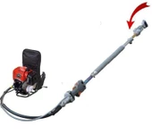 Baseh Teleskopik Şanzımanlı Solax Motorlu Zeytin Hasat Makinası 3 Hp - 1