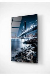 Manhattan Bridge, New York Cam Tablo 50x70 - 3