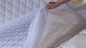 Kapitone Fitted Yatak Koruyucu Tek Kişilik Kapitoneli Pamuklu Sıvı Geçirmez Yatak Alezi 100x200 CM - 6