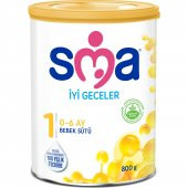SMA İyi Geceler 1 Bebek Devam Sütü 0-6 Ay 800gr - 1