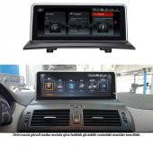 BMW E83 X3  Anroid NBT 4 Ram 64 Hafıza I Driver Qualcomm İşlemci 8 Çekirdek 4G Kablosuz CarPlay 10.25 İnç 2004-2009 - 4