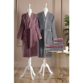 Özdilek Ditsy Aile Seti Mürdüm-Antrasit - 3