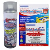 Su Sızdırmaz Sprey Şeffaf 396 gr + Patlak Tamir Yaması - 1
