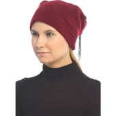 Siyah Polar Boyunluk Bayan Polar Boyunluk Bere Bordo - 4