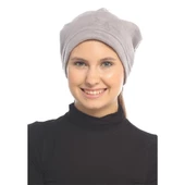 Siyah Polar Boyunluk Bayan Polar Boyunluk Bere  Gri thumbnail 2