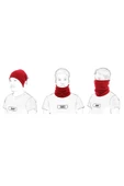 Siyah Polar Boyunluk Bayan Polar Boyunluk Bere  Bordo - 5