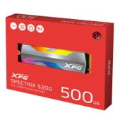 XPG Spectrix S20G 500GB RGB M2 Nvme 2500Mbs/1800Mbs SSD ASPECTRIXS20G-500G-C - 5